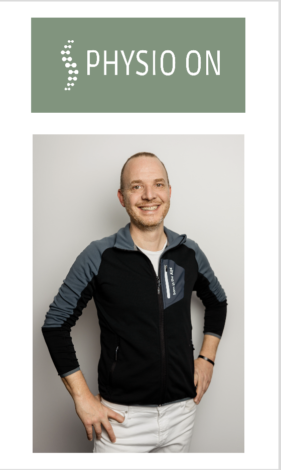Autorenprofil: PHYSIO ON – Markus Bernwieser, Physiotherapeut & Gründer